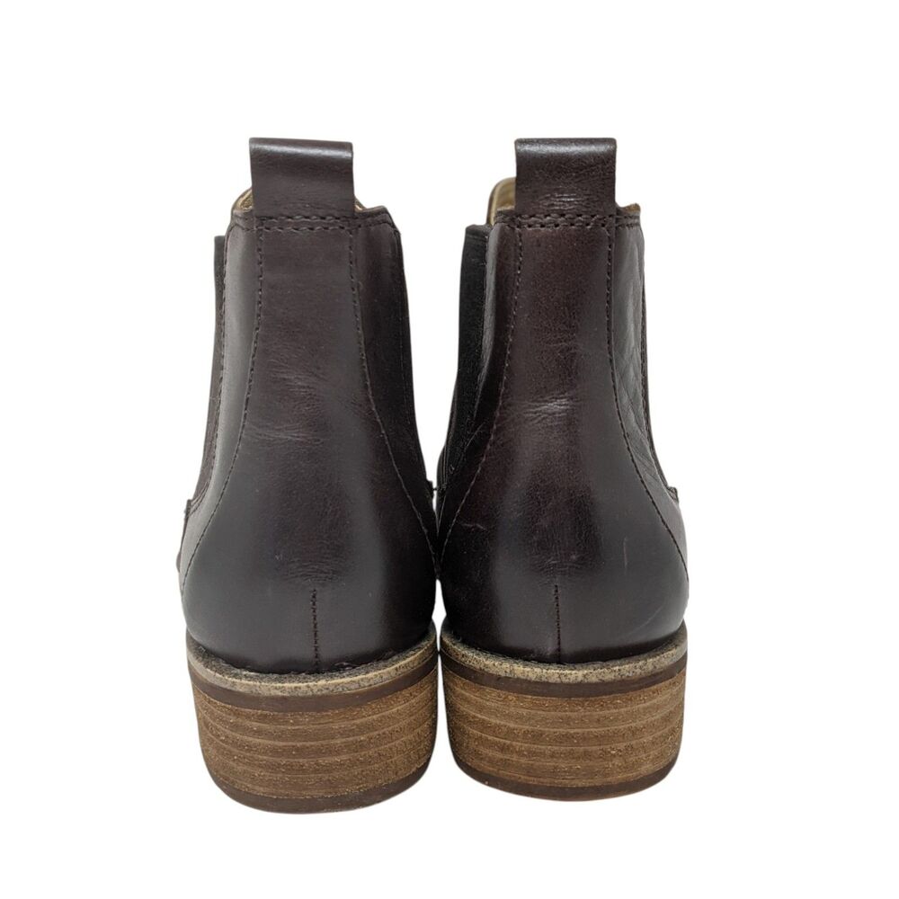 Sofft Brown Leather Chelsea Ankle Boots Women's Size 7.5 Comfort - Picture 9 of 13